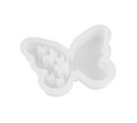 Hkfgdjdl Moule en silicone de qualité alimentaire Motif papillon de Pâques creux pour fabrication de bougies et loisirs créatifs