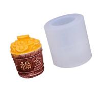 Hkfgdjdl Moule en silicone en forme d'lingots culturels chinois pour la cuisson de bonbons au chocolat et moule fait à la main