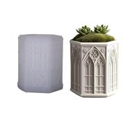 Hkfgdjdl Moule en silicone pour jardinières en relief - Motif en résine - Pour bijoux et décoration de la maison