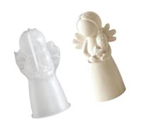 Hkfgdjdl Moule en silicone réutilisable en forme d'aile d'ange pour diffuseur de parfum Artisanat Décoration de la maison Artisanat Création d'art
