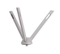 Hkfgdjdl Petit trépied avec interfaces à vis de 6,35 mm pour appareil photo reflex numérique, caméra d'action et support de smartphone