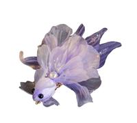 Hkfgdjdl Pince à chapeau, poisson élégant, rétro, pince à cheveux en forme de poisson, pince à cheveux créative fantaisie, barrettes, balletcore