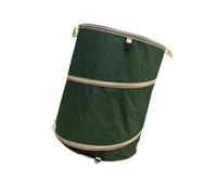 Hkfgdjdl Poubelle pliable avec tissu Oxford robuste et base rigide pour déchets de jardin extérieur collecte feuilles stor
