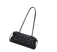 Hkfgdjdl Sac à bandoulière style coréen pour femme avec nœuds décoratifs, sac à main en cuir PU, sac spacieux sous les aisselles pour un usage quotidien
