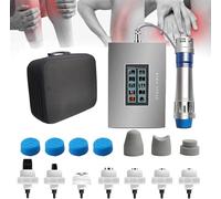 HKFGSHOP Extracorporeal Focused Shockwave Therapy, Ed Shock Wave Machine with 7 Massage Heads, Adjustable 60~200MJ Energy and 1-16HZ Frequency, Noninvasive, for Relieve Human Body Pain, Physiotherapy