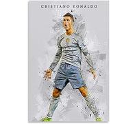 HKFLD Kit de broderie diamant 5D pour adultes et enfants, Cristiano Ronaldo, broderie diamant à faire soi-même, strass en cristal 6k118g30x40CM