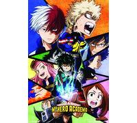 HKFLD Kit de peinture diamant 5D à faire soi-même My Hero Academia, multicolore, mosaïque, broderie, décoration d'intérieur, cadeaux faits main 6k281g30x40CM