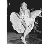 HKFLD Peinture diamant 5D à faire soi-même, portrait de Marilyn Monroe, broderie, images, loisirs créatifs pour adultes et enfants 6k173g30x40CM