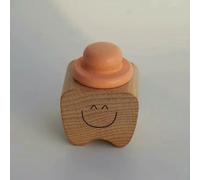 HKGYTRBN Boîte à Souvenirs pour Dents de bébé pour Enfants, Rangement, Collection, Jolis Cadeaux en Bois