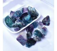 HKGYTRBN Cristaux de Fluorite Quartz spécimen minéral Brut Mine Salle réservoir décoration Paysage ornemental