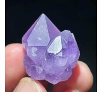 HKGYTRBN Cristaux, grappes de Fleurs d'améthyste Naturelle, Pierres brutes, spécimens minéraux de