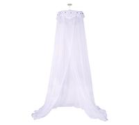 HKH-Ciels de Lit et Moustiquaire pour été (Blanc)