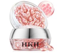 HKH Sérum Rétinol Visage - Anti-Rides avec Vitamines C & E, Capsule Vitamine A et Collagène, Réduit Ridules, Raffermit et Hydrate la Peau, 38 Capsules Format Voyage