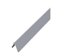 HKHKH Protection d'angle en Alliage d'aluminium - Largeur 1,5 cm, renforcée par Un adhésif for Murs, Meubles et escaliers(Gray,80cm)