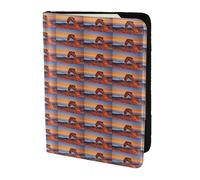 HKHLHLH Arches National Park Printing Étui pour passeport de 14 cm avec organiseur de cartes de crédit pour voyage, Noir , Taille unique