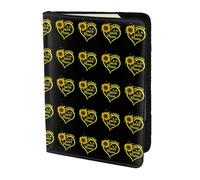 HKHLHLH Blessed to Be Called Nana Étui pour passeport 14 cm avec porte-cartes de crédit pour voyage Motif tournesol, Noir , Taille unique