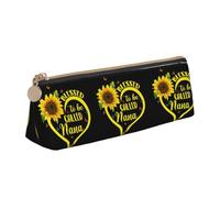 HKHLHLH Blessed to Be Called Nana Trousse à crayons multifonction pour enfants, école, travail, voyage, blanc, Taille unique, Organiseur de sac