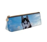 HKHLHLH Husky Dogs Trousse à crayons multifonction pour enfants, école, travail, voyage, blanc, Taille unique, Organiseur de sac