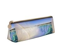 HKHLHLH Niagara Falls Trousse à crayons multifonction pour enfants, pour l'école, le travail, les voyages, blanc, Taille unique, Organiseur de sac