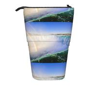 HKHLHLH Niagara Falls Trousse à crayons télescopique sur pied pour filles, garçons, étudiants, Noir , Taille unique, Organiseur de sac