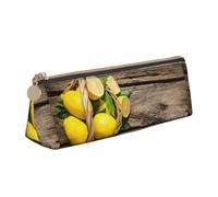HKHLHLH One Basket Lemons Trousse à crayons multifonction pour enfants, école, travail, voyage, blanc, Taille unique, Organiseur de sac