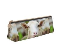 HKHLHLH Trousse à crayons amusante avec langue de mouton coquine pour garçons et filles, trousse multifonction pour l'école, le travail, les voyages, blanc, Taille unique, Organiseur de sac