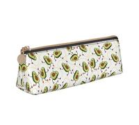HKHLHLH Trousse à crayons amusante avec motif avocats pour garçons et filles, trousse multifonction pour l'école, le travail, les voyages, blanc, Taille unique, Organiseur de sac