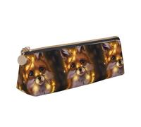 HKHLHLH Trousse à crayons multifonction pour enfants, motif renard mignon pour l'école, le travail, les voyages, blanc, Taille unique, Organiseur de sac