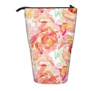 HKHLHLH Trousse à crayons télescopique avec support pour stylos et cosmétiques, pour filles, garçons, étudiants, Noir , Taille unique, Organiseur de sac