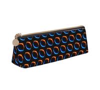 HKHLHLH Trousse en cuir avec fermeture éclair et motif dragons de feu et de glace pour enfants pour l'école et le bureau, blanc, Taille unique, Trousse de maquillage