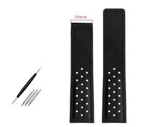 HKIDKK Bracelet de montre 22 mm en cuir véritable pour homme avec boucle déployante en nubuck, 22mm, Agate