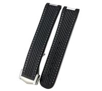 HKIDKK Bracelet de montre pour Omega Seamaster Aqua Terra AT150 Ultra léger 8900 en silicone avec boucle déployante 20 mm, 21mm, Agate