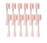 HKIEYDk Lot de 12 têtes de Brosse de Rechange emballées sous Vide compatibles avec Les Buses de Nettoyage en Profondeur Oclean X PRO/Z1/F1/One/Air 2/SE Soft (12 Gris)(12pink)