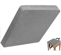 HKJGNH Chair Cushions Seat Pads with Ties and Zipper Removable Covers Non Slip 3/5/8/10cm Thick Chair Cushion Seat Cushions Dining Garden Office Chair Pad Indoor Outdoor(J1,25x25x5cm)