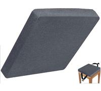 HKJGNH Chair Cushions Seat Pads with Ties and Zipper Removable Covers Non Slip 3/5/8/10cm Thick Chair Cushion Seat Cushions Dining Garden Office Chair Pad Indoor Outdoor(J6,40x40x8cm)