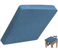 HKJGNH Chair Cushions Seat Pads with Ties and Zipper Removable Covers Non Slip 3/5/8/10cm Thick Chair Cushion Seat Cushions Dining Garden Office Chair Pad Indoor Outdoor(J11,60x60x8cm)