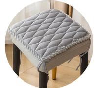 HKJGNH Coussins de Siège pour Tabouret de Chaise de Bar Carrée Antidérapants, Galette de Chaise Housse d Assise pour Jardin, Bureau, école, Patio, Bistro(Color 1,4pcs 40x40cm)