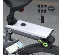 hKjPlvf Booster pour VéLo, ContrôLe par Application, 4 Modes D'Assistance, Autonomie Jusqu'à 50 Km, Kit De Conversion pour VTT Et VéLo De Route, Installation sans Outil en 30 Secondes,Green