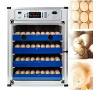 hKjPlvf Incubateur avec Retournement Automatique des œUfs Et Ajout d'eau Automatique,Fonction Wi-FI, Mire-œUfs IntéGré,pour L'éClosion des Poules,Canards,Cailles,Pigeons,Moineaux Et Oiseaux,272Eggs
