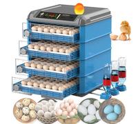 hKjPlvf Incubateur Et éclosoir à œufs(128 à 500 œufs), Retournement Automatique des œufs, Contrôle De La Température Et De L'Humidité, pour L'éclosion De Poules, Oies, Canards Et Cailles.,232eggs