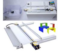 hKjPlvf Machine à Cintrer La Chaleur Acrylique 30/60 /125 Cm, Cintreuse Plastique PVC pour éPaisseurs De 1 à 6 Mm, avec Support Et Angle,pour La Fabrication De Panneaux DéCoratifs Et Techniques.,60cm