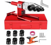 hKjPlvf Machine à souder Les Tubes, Soudeuse de Tubes en Plastique (20-32 mm/20-63 mm), Affichage numérique, soudeuse par Fusion pour Tubes PPR, thermofusible 0-320 °C pour Tubes PPR/PE/PB,#63