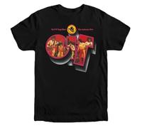 HKKREVVUY 1970s Soul I'll Be There The Jackson 5 Mama's Pearl Oh How Happy Vintage T ShirtBlackXL