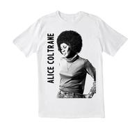 HKKREVVUY Alice Coltrane T-ShirtWhiteS