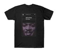 HKKREVVUY April in Paris by American Jazz Count Basie T-Shirt His Orchestra Frank SinatraBlackL
