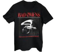 HKKREVVUY Popular Bad Omens Band Poster Gift Fami Men TeeBlackXXL