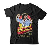 HKKREVVUY Sexual Chocolate Randy Watson Tshirt - Coming to America - Eddie MurphyBlackXXL