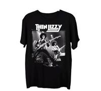 HKKREVVUY Thin Lizzy Band Tour Shirt Unisex TeeBlack3XL