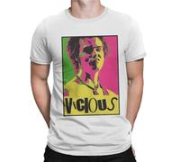 HKKREVVUY Vintage Sid Vicious Short Sleeve T-ShirtWhiteXL