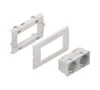 hkl HKL Unité double prise blanche KES-2.3.3 Quantité:1
